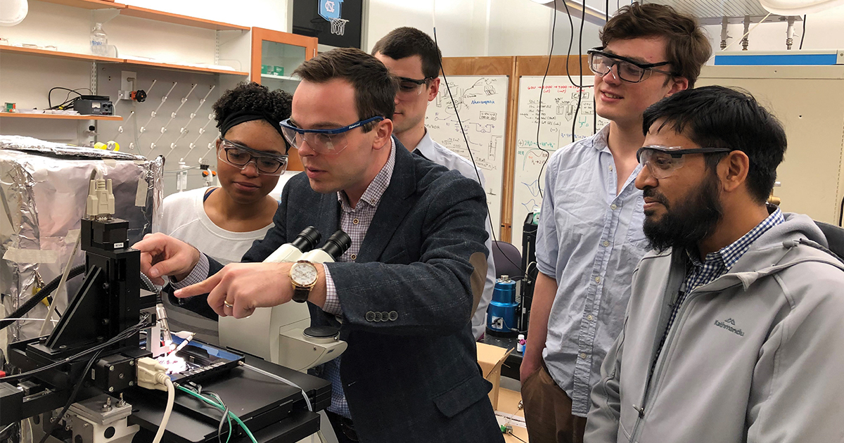 Chemistry Alumnus Does Big Research on a Small Scale