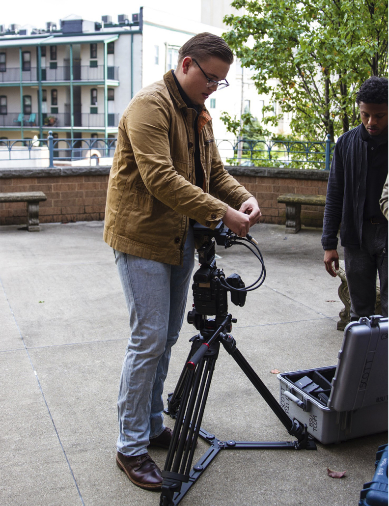 With new documentary, students learn about and make Ball State History