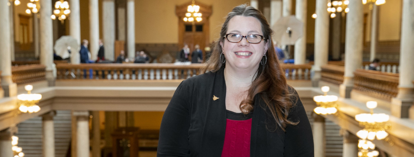 Photo of Jessica Fraser, director of the Indiana Institute for Working Families